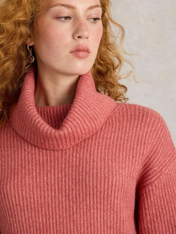White Stuff Knitwear LOVELY RIBBED JUMPER Dusty Pink 8211 Women White Stuff Knitwear LOVELY RIBBED JUMPER Dusty Pink 8211 Women