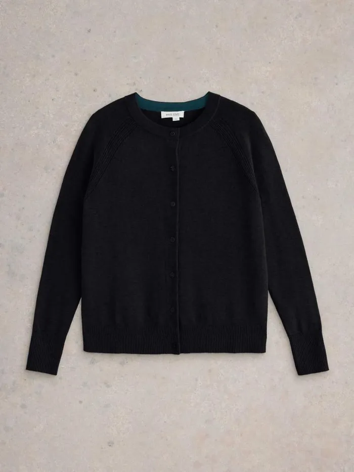 White Stuff Knitwear Lulu Knitted Cardi Pure Black 8211 Women White Stuff Knitwear Lulu Knitted Cardi Pure Black 8211 Women