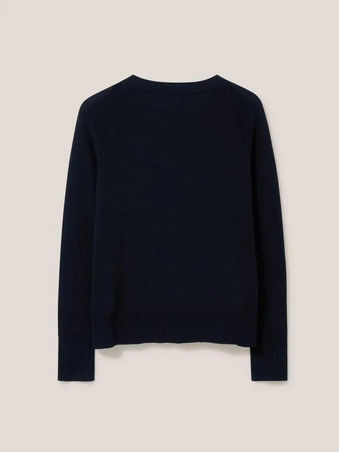 White Stuff Knitwear Lulu Knitted Cardi Pure Black 8211 Women White Stuff Knitwear Lulu Knitted Cardi Pure Black 8211 Women