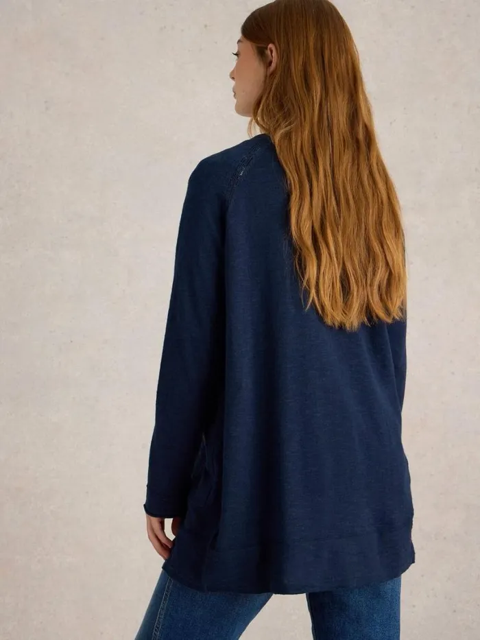 White Stuff Knitwear NARIA LONGLINE CARDI Dark Navy 8211 Women White Stuff Knitwear NARIA LONGLINE CARDI Dark Navy 8211 Women