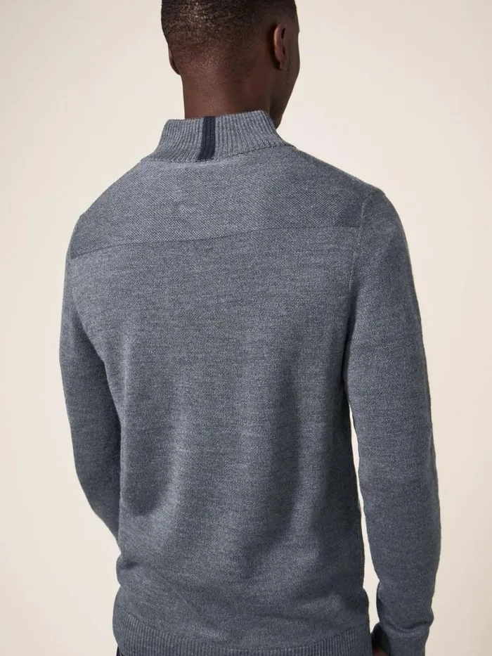White Stuff Knitwear Newport Wool Merino Jumper Charcoal Grey 8211 Men