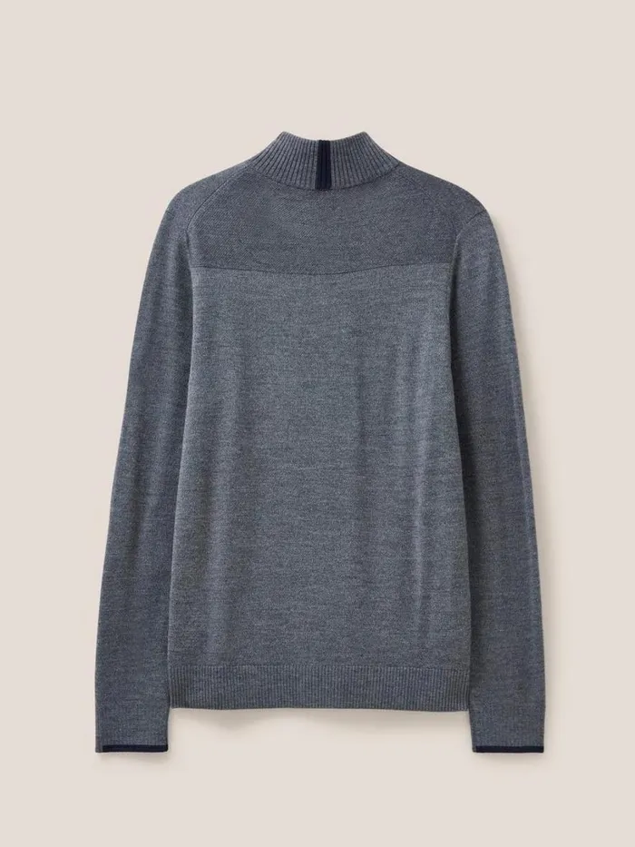 White Stuff Knitwear Newport Wool Merino Jumper Charcoal Grey 8211 Men
