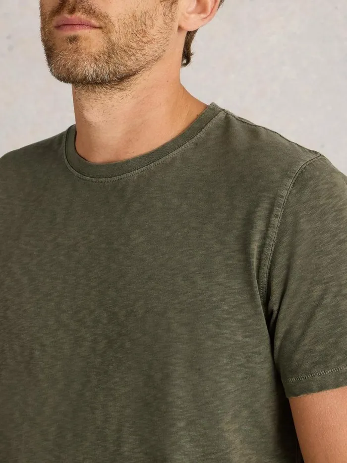 White Stuff Loungewear Abersoch Short Sleeve Tee Khaki Green 8211 Men White Stuff Loungewear Abersoch Short Sleeve Tee Khaki Green 8211 Men