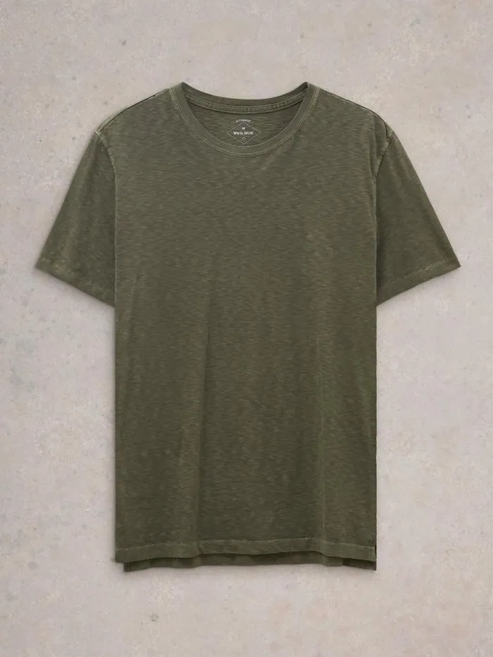 White Stuff Loungewear Abersoch Short Sleeve Tee Khaki Green 8211 Men White Stuff Loungewear Abersoch Short Sleeve Tee Khaki Green 8211 Men