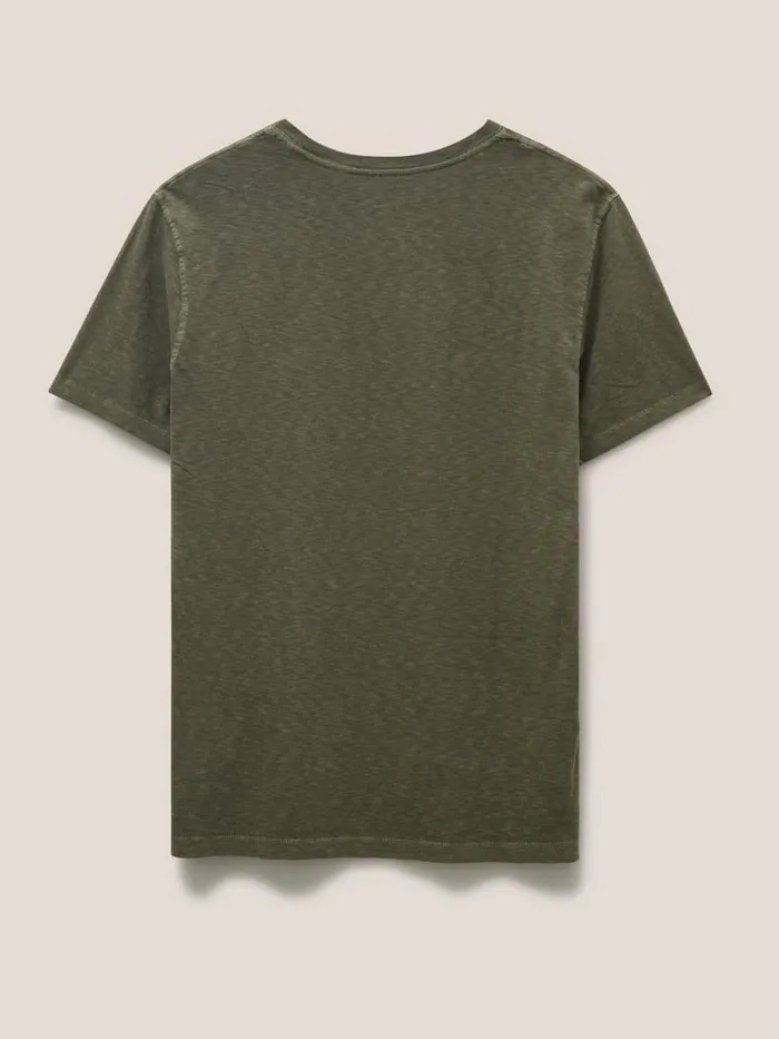 White Stuff Loungewear Abersoch Short Sleeve Tee Khaki Green 8211 Men White Stuff Loungewear Abersoch Short Sleeve Tee Khaki Green 8211 Men