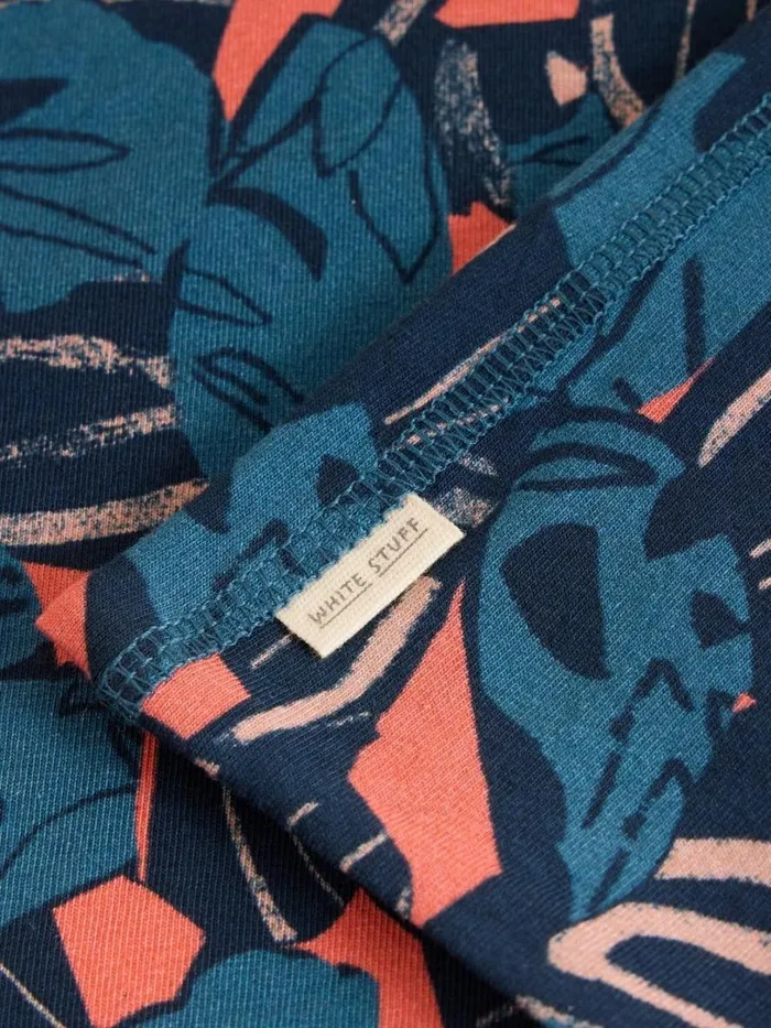 White Stuff Scarves Versatile Jersey Roll Navy Multi 8211 Women White Stuff Scarves Versatile Jersey Roll Navy Multi 8211 Women