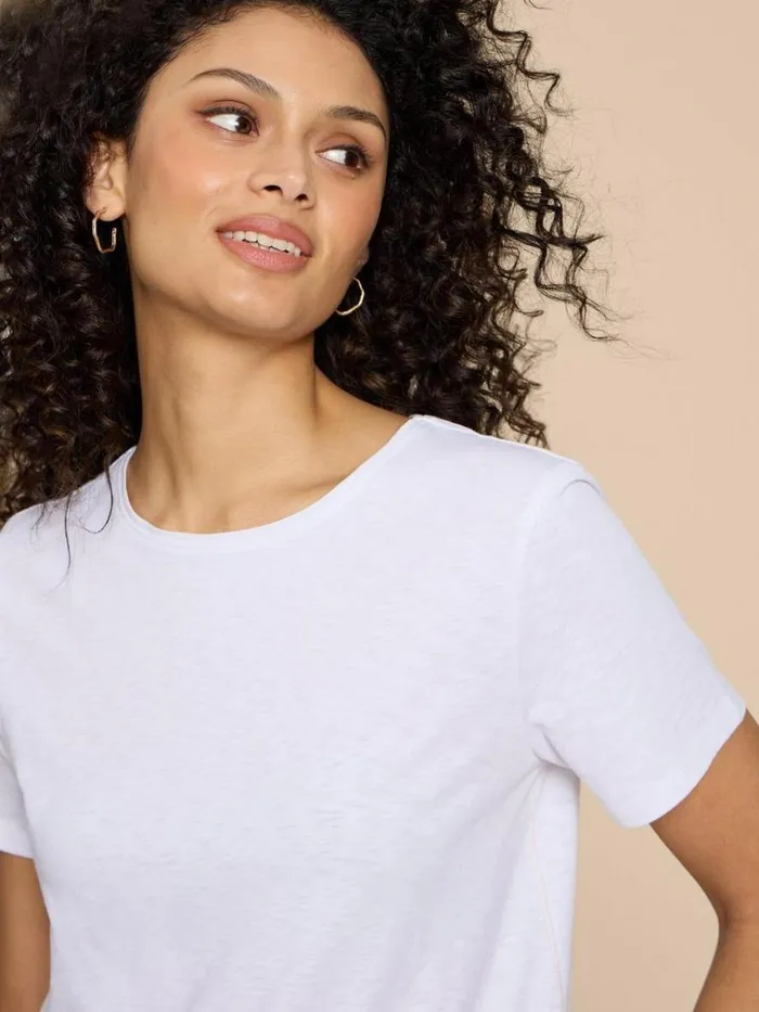 White Stuff Shirts and Blouses ABBIE TEE Brilliant White 8211 Women White Stuff Shirts and Blouses ABBIE TEE Brilliant White 8211 Women
