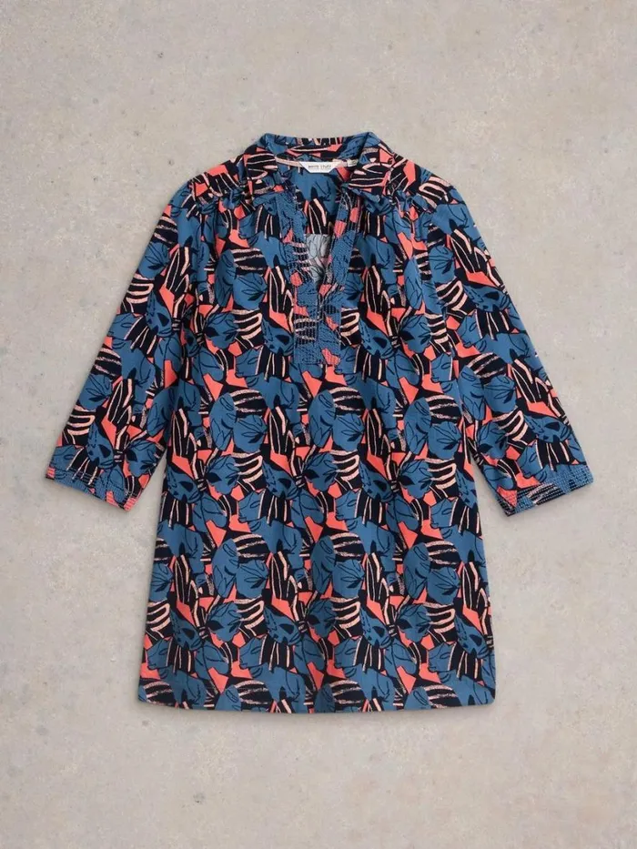 White Stuff Shirts and Blouses Blaire Cord Tunic Navy Print 8211 Women White Stuff Shirts and Blouses Blaire Cord Tunic Navy Print 8211 Women