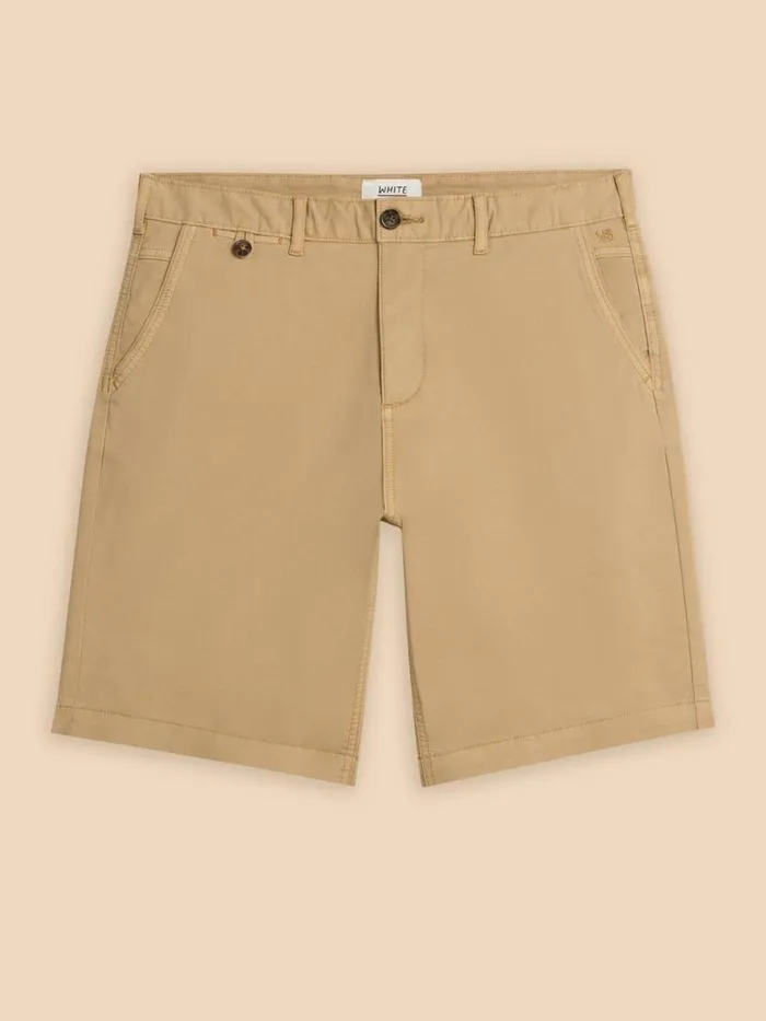 White Stuff Shorts Sutton Organic Chino Short Light Natural 8211 Men