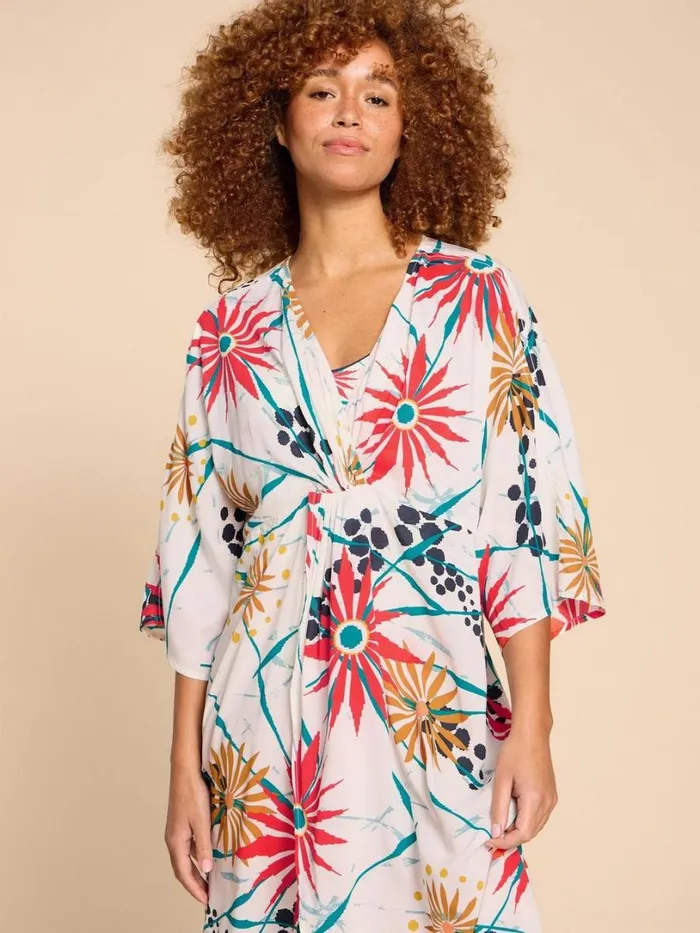 White Stuff Swimwear Cleo Relaxed Kimono Ivory Multi 8211 Women White Stuff Swimwear Cleo Relaxed Kimono Ivory Multi 8211 Women