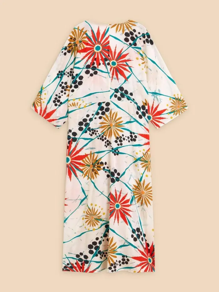White Stuff Swimwear Cleo Relaxed Kimono Ivory Multi 8211 Women White Stuff Swimwear Cleo Relaxed Kimono Ivory Multi 8211 Women
