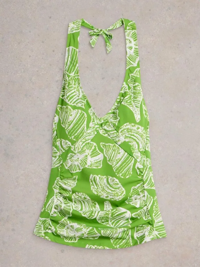 White Stuff Swimwear Valley Tankini Top Green Multi 8211 Women White Stuff Swimwear Valley Tankini Top Green Multi 8211 Women