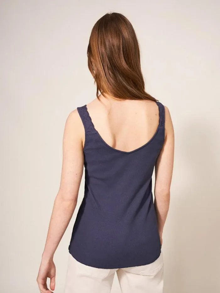 White Stuff Tops and Tees SEABREEZE VEST V NECK Dusty Purple 8211 Women White Stuff Tops and Tees SEABREEZE VEST V NECK Dusty Purple 8211 Women
