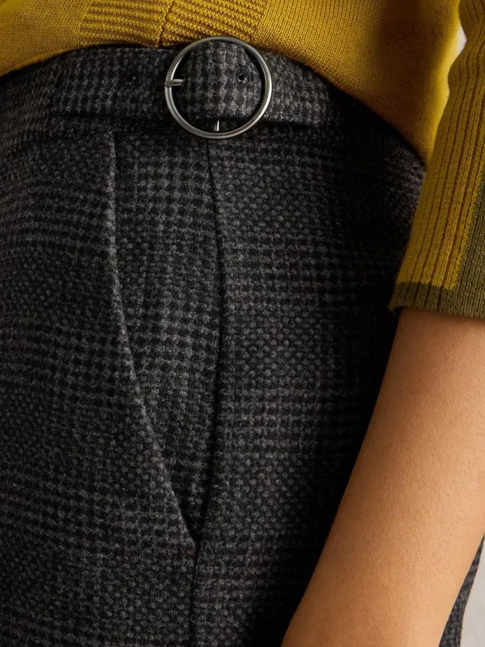 White Stuff Trousers Una Tweedy Wide Leg Trouser Black Multi 8211 Women
