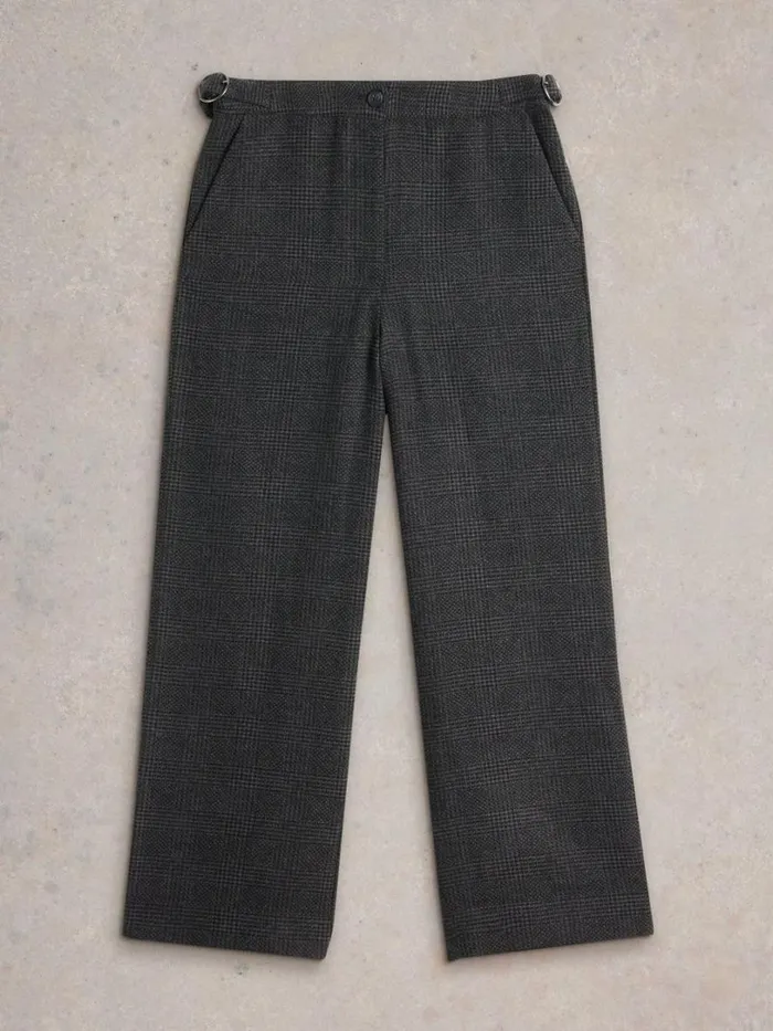 White Stuff Trousers Una Tweedy Wide Leg Trouser Black Multi 8211 Women