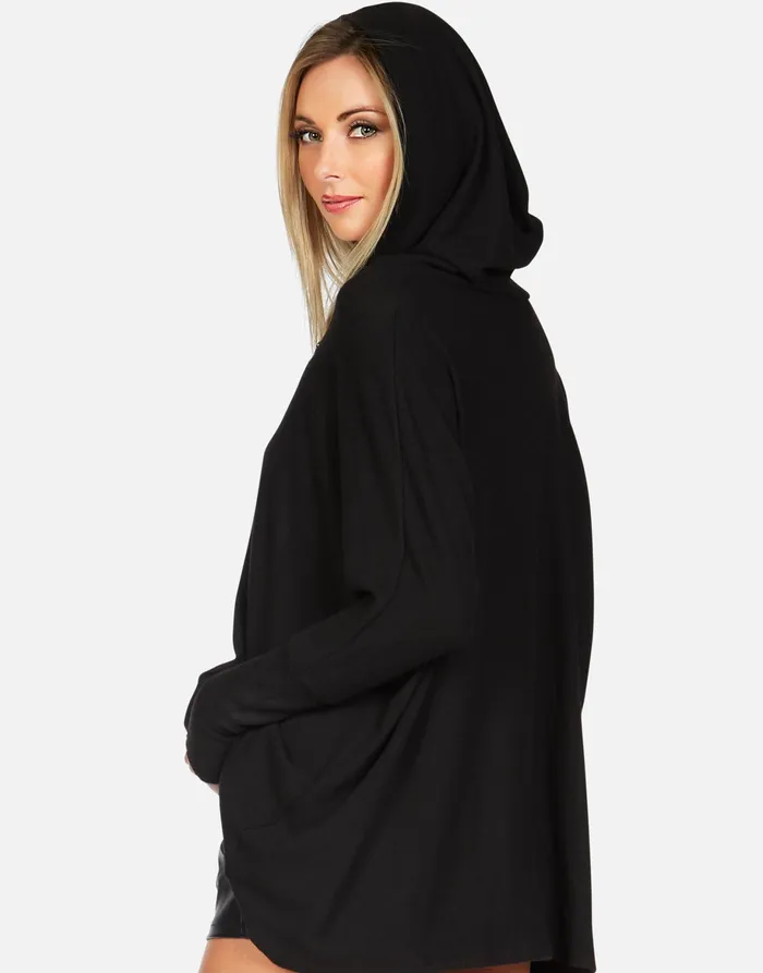 Wilma X Crystal Biting Lip Black Women039s Lauren Moshi Long Sleeve