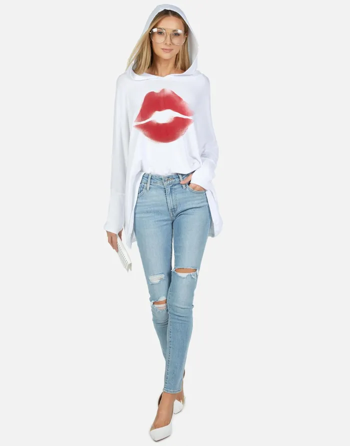 Wilma X Spray Kiss Black Women039s Lauren Moshi Long Sleeve