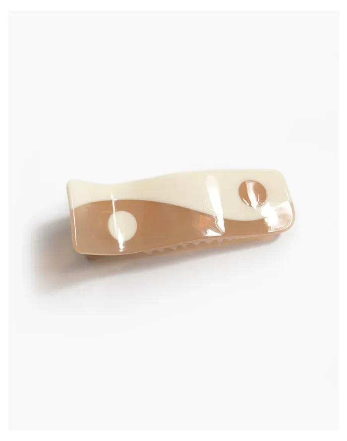 Winona Irene Milk Tea XL Alligator Claw Multi Women Madewell Hair Accessories