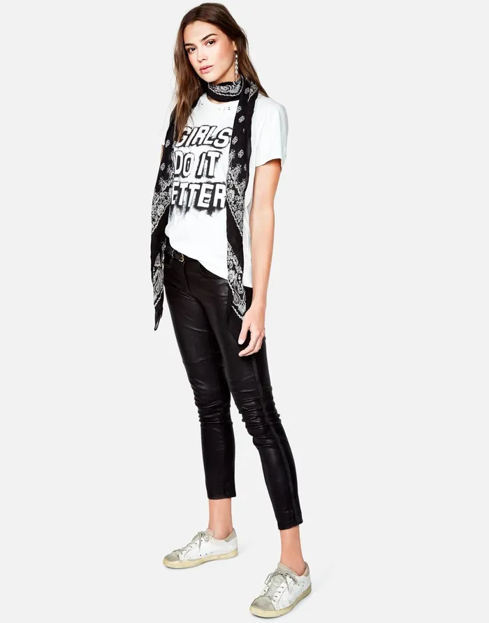 Wolf Girls Do It Better White Women039s Lauren Moshi Short Sleeve