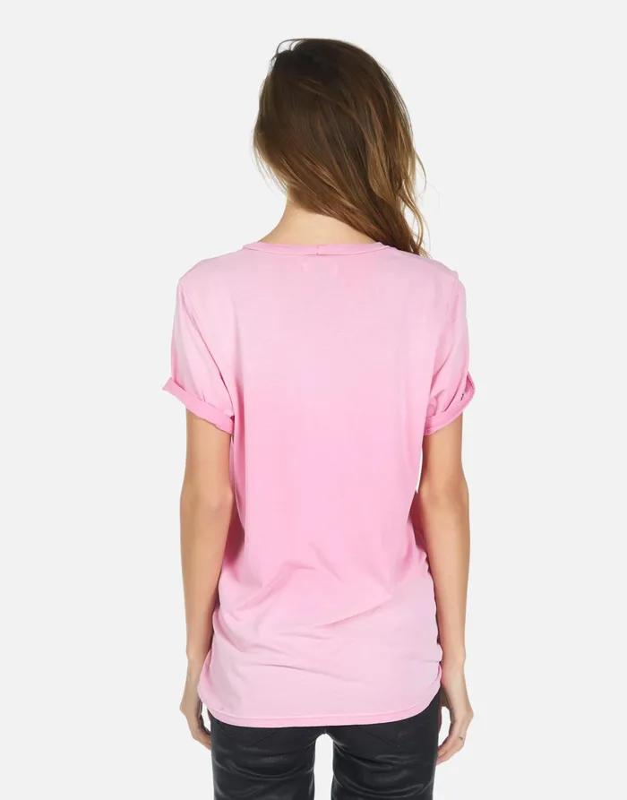 Wolf Hamsa Elements Party Pink Ombre Women039s Lauren Moshi Short Sleeve