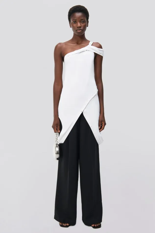 Women Alessia Tank Optic White Jonathan Simkhai Tops and Bodysuits