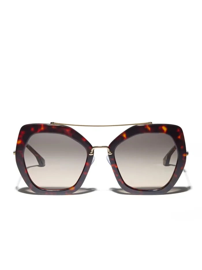 Women Alice Olivia Bowery Sunglasses Tortoise