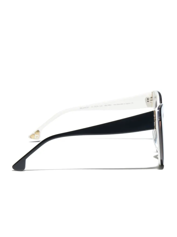 Women Alice Olivia Delancey Sunglasses Blackwhite