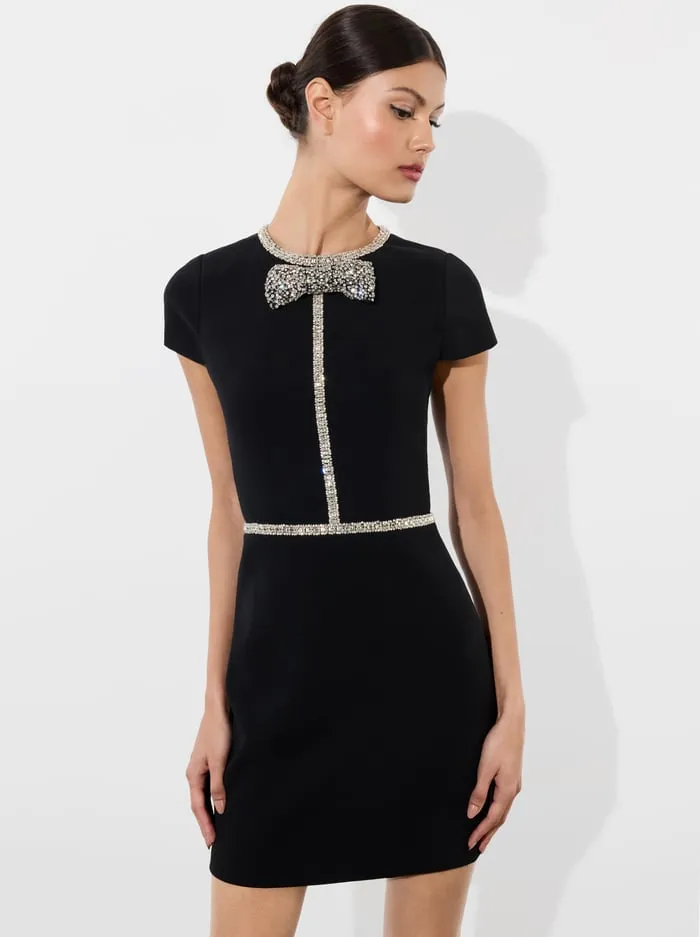Women Alice Olivia Dresses Sophie Mini Dress Black