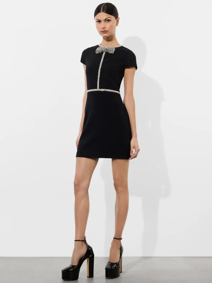 Women Alice Olivia Dresses Sophie Mini Dress Black