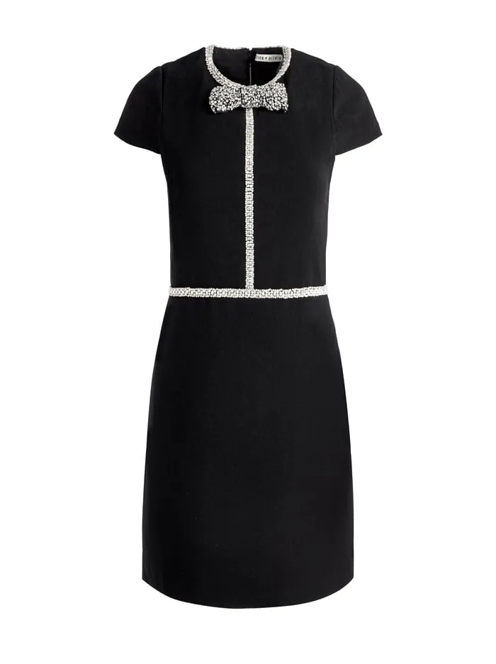 Women Alice Olivia Dresses Sophie Mini Dress Black