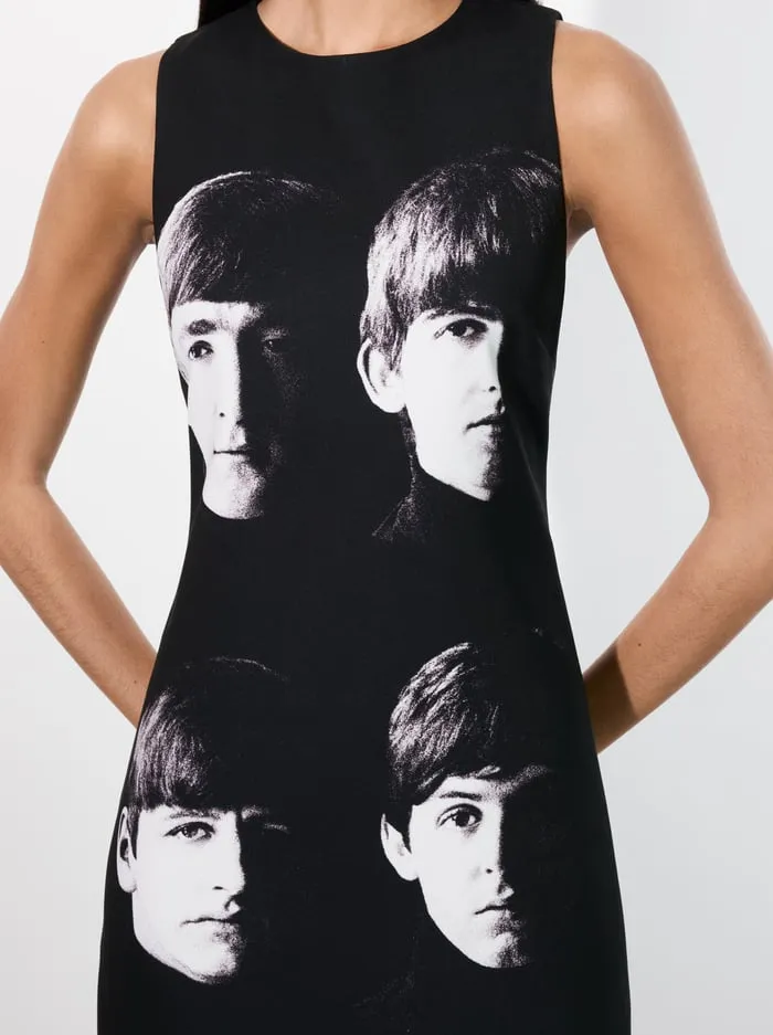 Women Alice Olivia Dresses The Beatles Clyde Shift Dress Fab Four