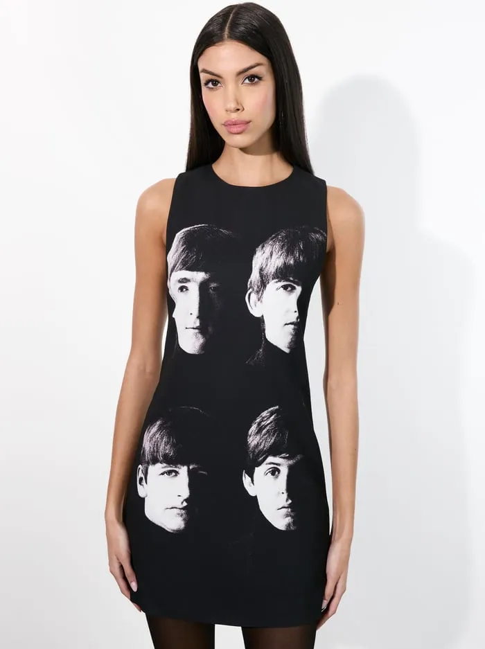 Women Alice Olivia Dresses The Beatles Clyde Shift Dress Fab Four