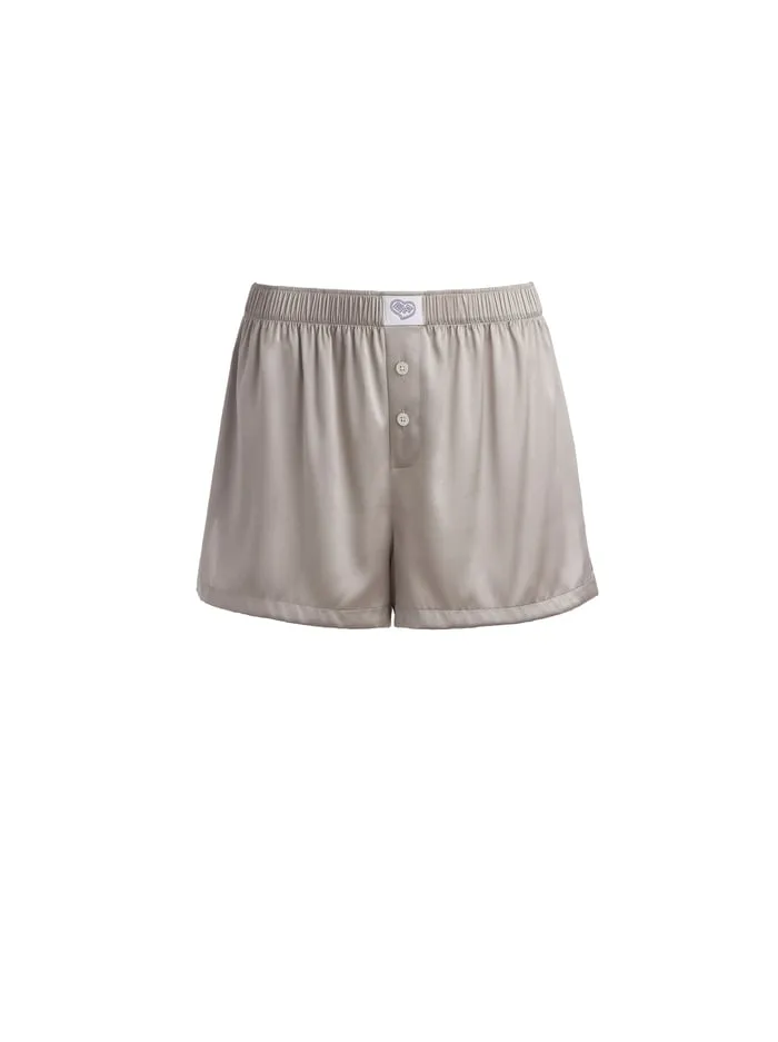 Women Alice Olivia Loungewear Big Feelings Jenny Boxer Sleepy Grey