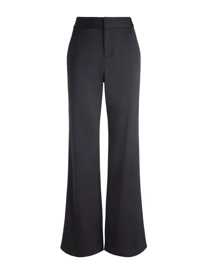 Women Alice Olivia Pants Dylan Pant Blackbright Ruby