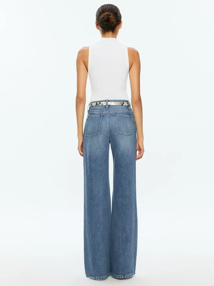 Women Alice Olivia Tops Darcey Tank Soft White