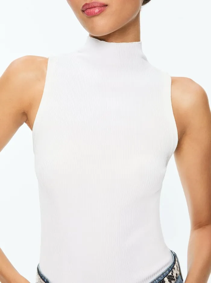 Women Alice Olivia Tops Darcey Tank Soft White