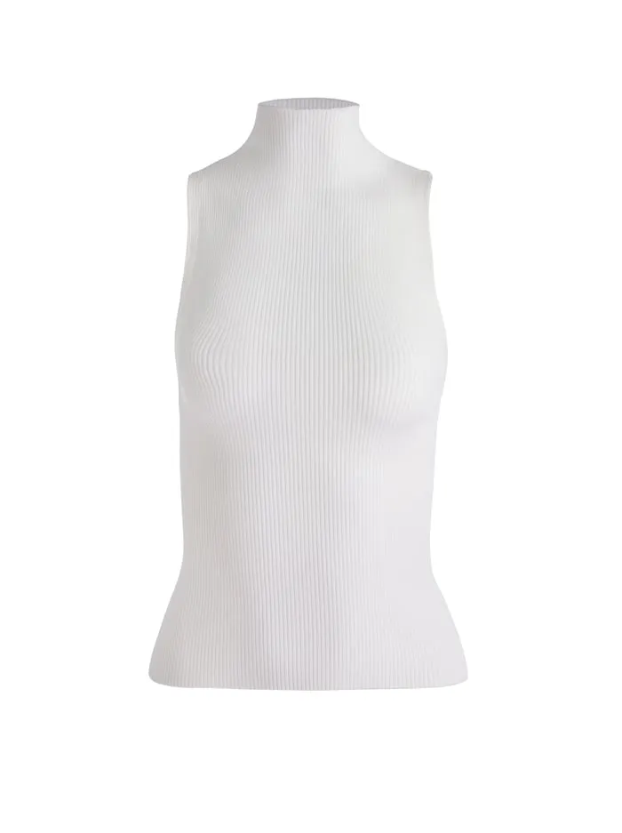 Women Alice Olivia Tops Darcey Tank Soft White