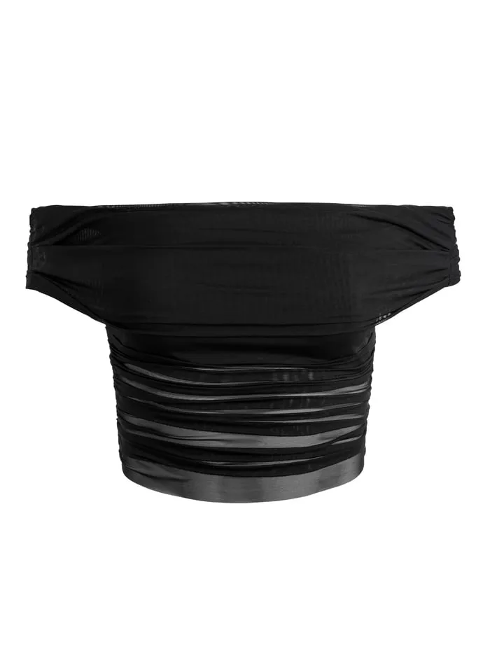 Women Alice Olivia Tops Isadola Top Black