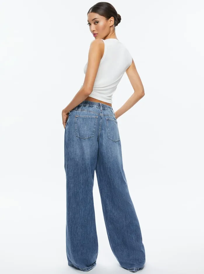Women Alice Olivia Tops Kappa Cropped Tank Off White