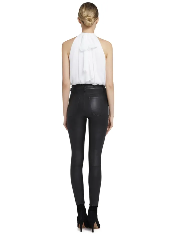 Women Alice Olivia Tops Maris Halter Top White
