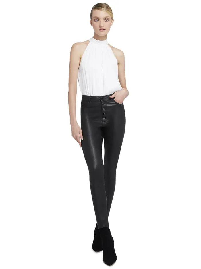 Women Alice Olivia Tops Maris Halter Top White