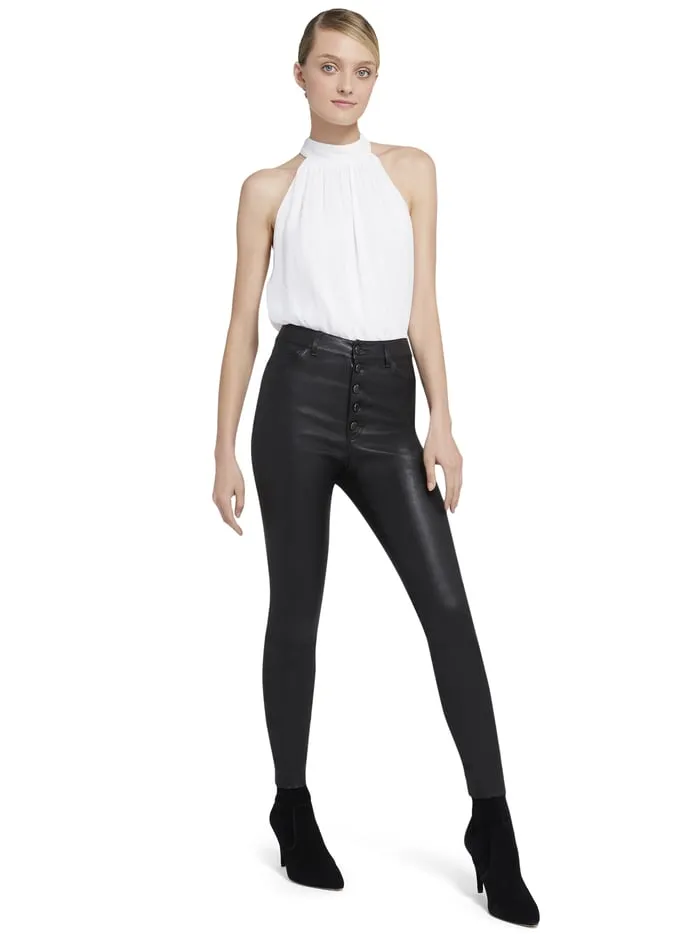 Women Alice Olivia Tops Maris Halter Top White