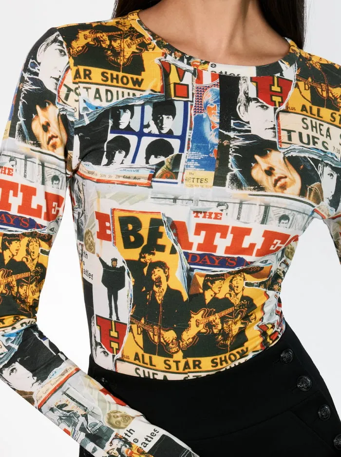 Women Alice Olivia Tops The Beatles Delaina Top All Star Show