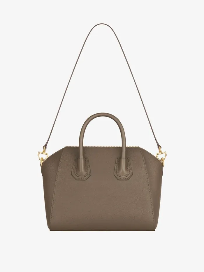 Women Antigona Givenchy Small Antigona Bag In Grained Leather Taupe Women Antigona Givenchy Small Antigona Bag In Grained Leather Taupe