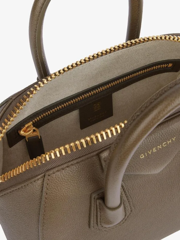 Women Antigona Givenchy Small Antigona Bag In Grained Leather Taupe Women Antigona Givenchy Small Antigona Bag In Grained Leather Taupe