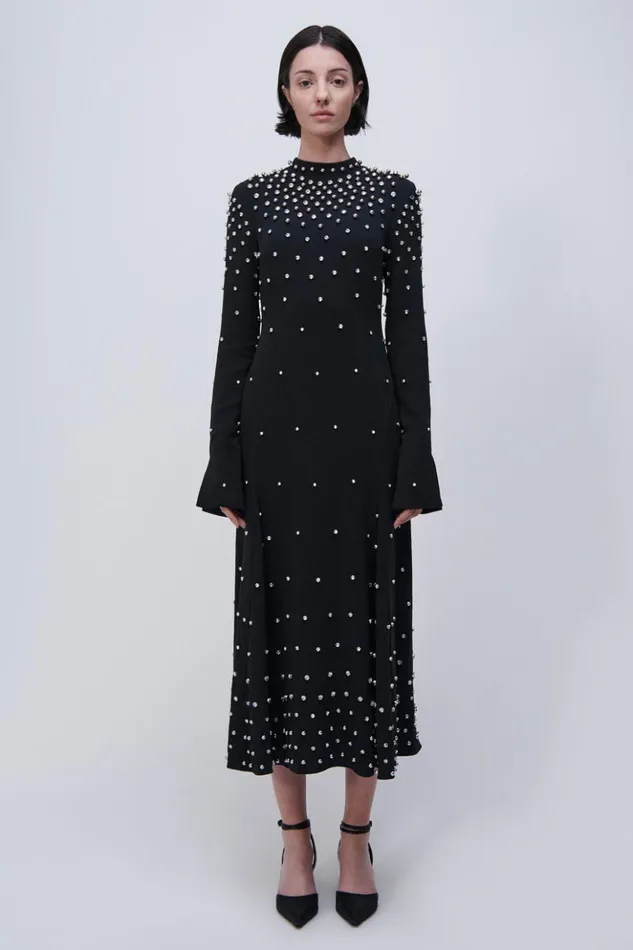 Women Arielle Dress Black Jonathan Simkhai Dresses and Jumpsuits