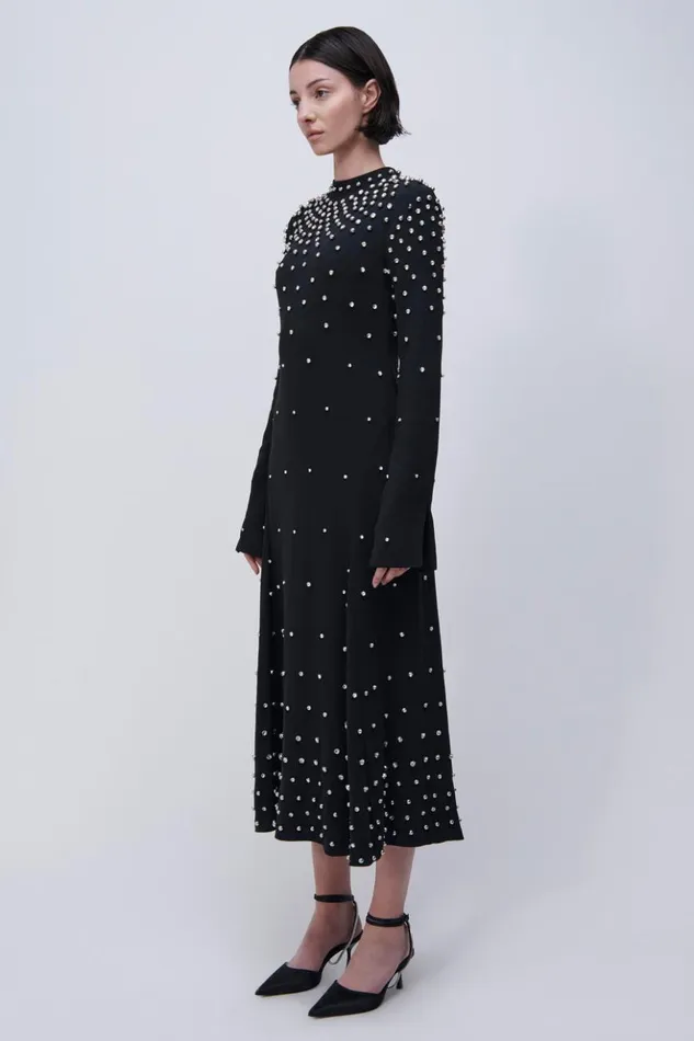 Women Arielle Dress Black Jonathan Simkhai Dresses and Jumpsuits