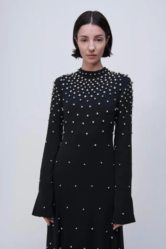 Women Arielle Dress Black Jonathan Simkhai Dresses and Jumpsuits
