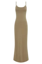Women Aylani Cami Maxi Dress 8211 Olive Olive Meshki Maxi Dresses
