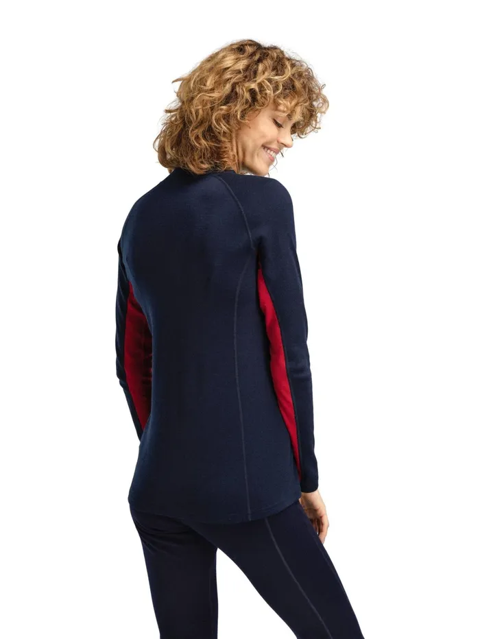 Women Baselayer Dale Of Norway Aksla Half Zip Baselayer